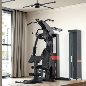 Home Gym Multifunction Single-Station Strength Trainer Steel 73kg