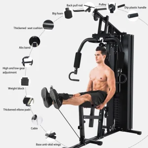 Home Gym Multifunctional Single Station Strength Training Machine Body Training Equipment