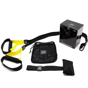 Home Gym Portable Fitness Training Straps Body Trainer Nylon Sling Straps Non Slip Handle Suspension Exercise Kit