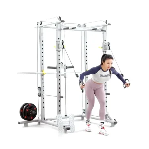 Home Gym Squat Rack Strength Training Equipment Multifunctional Station Smith Machine