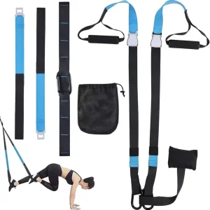 Home Gym Suspension Straps Sling Trainer Set