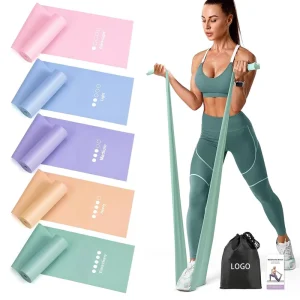 Home Gym Workout Bands Physical Stretching TPE Therapy Resistance Band