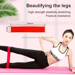 Home Gym Workout Equipment Elastic Loop Exercise Bands Sports Fitness Training Resistance Bands