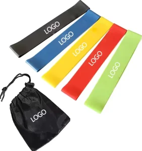 Home Gym Yoga Exercise Loop TPE Rubber Resistance Band