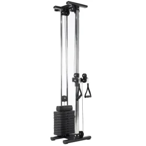 Home Multi-Gym Pulley Station with Cable Crossover for Strength Training
