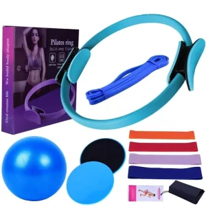 Home Pilates Equipment with Resistance Bands for Yoga and Pilates Practice