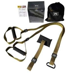 Home Resistance Training Kit Basic Version Custom Suspension Trainer Straps for Full Body Bodyweight Workouts