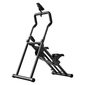 Home Stair Climber Fitness Machine Cardio Exercise Equipment with Resistance Adjustment