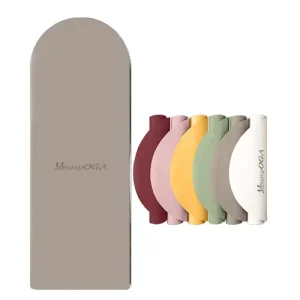 Home Training Yoga Mat Set with Wearing Bracelet Yoga Barbell Beam and Weighted Ball