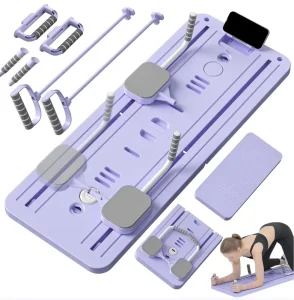 Home Use Abdominal Strength Training Portable Foldable Pilates Reformer Board