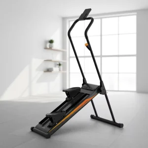 Home Use Electric Foldable Stepless Adjustable Magnetic Control Aluminum Alloy Stair Climber