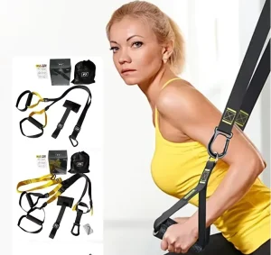 Home Use Fitness Exercise Suspension Trainer Set P3 Trx Adjustable Hanging Training Belt Resistance Bands Waterproof Foldable