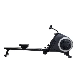 Home Use Foldable Air Rower with Magnetic Fan Resistance