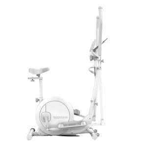 Home Use Foldable Elliptical Trainer Magnetic Resistance Cross Trainer Indoor Durable Eco Friendly Cardio Workout Weight Loss