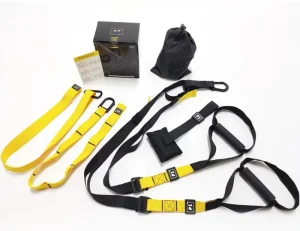 Home Use P3-Trx Adjustable Hanging Training Belt Set with Resistance Bands for Exercise and Fitness