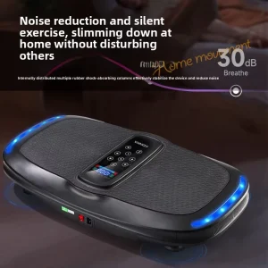 Home Use Vertical Vibration Platform Machine with LCD Touch Screen and Remote Control