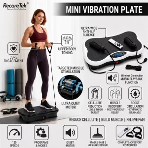 Home Use Vibration Plate Exercise Machine, Fitness Equipment Kit
