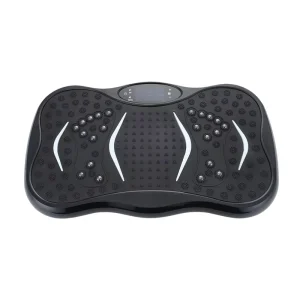 Home Use Vibration Plate Exercise Machine with Wireless Remote Control and Massage Function