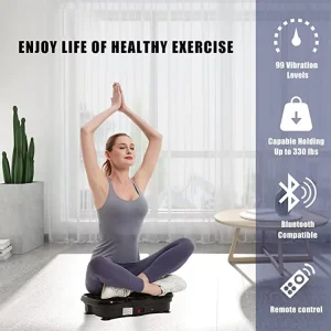 Home Vertical ABS Vibration Plate Fitness Machine