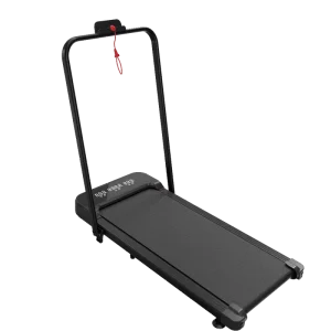 Home Walking Pad Treadmill Electric Running Machine with Handrail for Indoor Fitness Cardio Exercise and Daily Walking