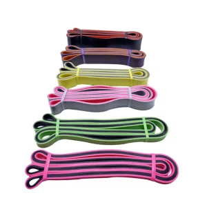 Home Workout Elastic Stretch Rubber Latex Mini Loop Band Power Exercise Gym Exercise Resistance Loop Bands