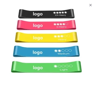 Home Workout Gym Exercise Bands Elastic Stretch Mini Loop Band Resistance Workout Tool