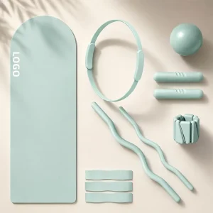 Home Yoga Exercise Equipment Kit for Strength and Stretching