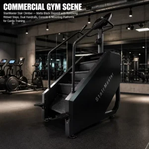 Home and Commercial Gym Climber Stair Master Cardio Machine Metal Fitness Climbing Machine