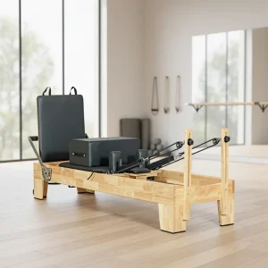 Home and Studio Pilates Reformer MJD W15 Solid Oak