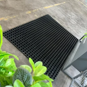 Honeycomb Anti-Fatigue Oil-Resistant 3m NBR Rubber Roll Mat for Kitchen and Workshop Floors