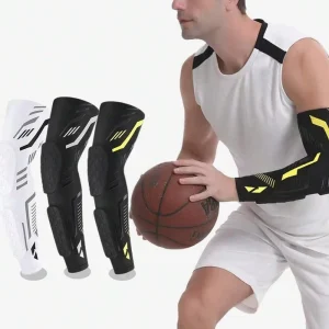 Honeycomb Elbow Pad, Long Arm Sleeve, Elbow Brace and Compression Guard