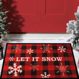 Hot Selling Decoration Doormat, Non-Slip Customized Christmas Area Rug
