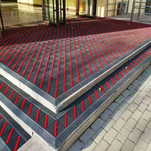 Hotel Commercial Anti-Fatigue Washable Plaid Reversible EVA 25 mm Thick Splicing Three-in-One Outdoor Entrance Mat