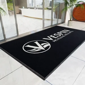 Hotel Entrance Floor Mat Custom Carpet with Customizable Logo Door Mat