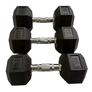 Hotlife Factory Free Weight Gym Rubber Hexagon Dumbbell Set Dumbbells Dumbbell LB Buy Online