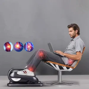 Hydraulic Drive Elliptical Desk Bike Indoor Pedal Exerciser Portable Leg Exerciser Steel Gym Home Office