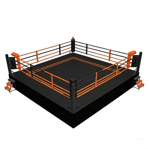 Hydraulic Height-Adjustable Steel-Frame Boxing Ring Training Stage