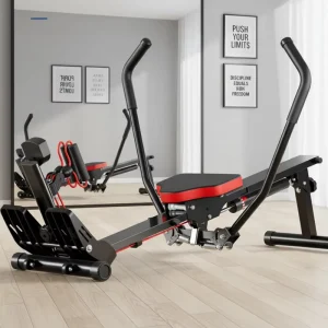 Hydraulic Water Resistance Indoor Rowing Machine with Aluminium Paddle