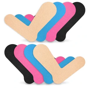 Hypoallergenic Cotton Pre-Cut Kinesiology Tape Anti-Abrasion Finger Joint Protection Tape