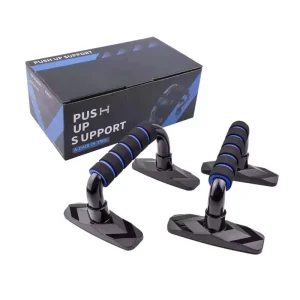 I-Shaped Plastic Push-Up Stand with Color Box for Chest and Arm Strength Training
