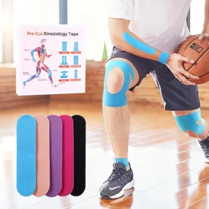 I-Shaped Precut Elastic Breathable Kinesiology Tape Strips for Strain Prevention