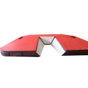 IAAF Certified Pole Vault Landing Area with Sponge Padding for Gym and School Use