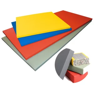 IJF Approved MMA Mat PVC+PU+Rubber 4cm Thickness 200cm Length Anti Slip & Durable for Martial Arts & Gym