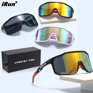 IRun Customized Unisex Colorful UV400 Protection Outdoor Cycling Fishing Sports Golf Sunglasses