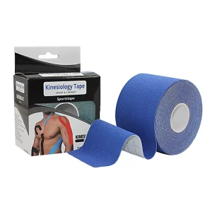 Import Acrylic Cotton Basic Kinesiology Tape 5cm*5m Multiple Colors Available Custom Print Sport Protection Breathable