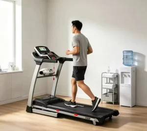 Indoor Cardio Training Equipment Compact Running Machine Foldable Multifunctional Treadmill with 2.5HP Motor