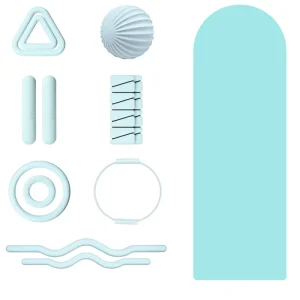 Indoor Customizable Yoga Pilates Set with Silicone Ring and Ankle Weight for Gym or Studio
