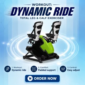 Indoor Electric Arm and Leg Rehabilitation Pedal Exerciser with Base for Elderly