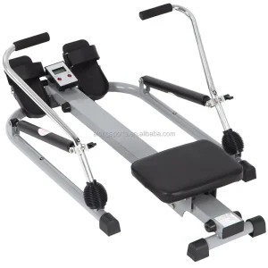 Indoor Foldable Rower with Hydraulic Cylinder Resistance