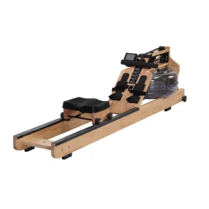 Indoor Folding Air Water Rower Wood Water Rowing Machine for Home and Commercial Use